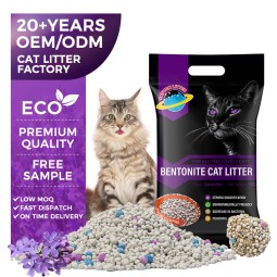 Bentonite Cat Litter Manufacturer - China OEM Factory Lemon Lavender Scent Ball Shape Dust Free