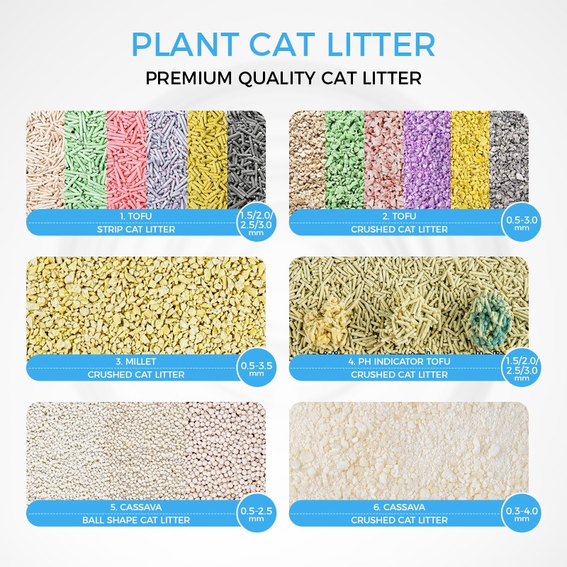 Plant Tofu Cat Litter Factory - OEM ODM Bulk 6L Lavender Peach Scented Premium Natural