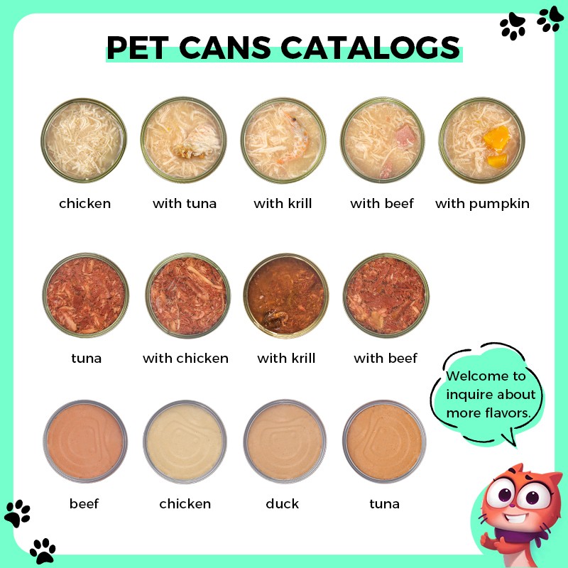 Wet Cat Food Manufacturer - Wholesale Custom High-quality Cat Can Food Chicken Chunk Flavor