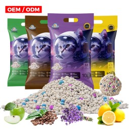 Organic Cat Litter Factory - Wholesale Bulk 10kg 20kg Ball Shaped Premium Clay Dust Free