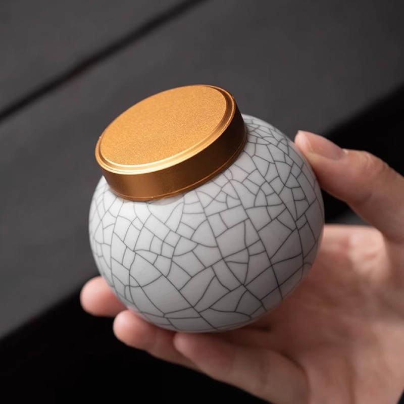Celadon Pet Urn Supplier - Modern Luxury Small Ceramic Design