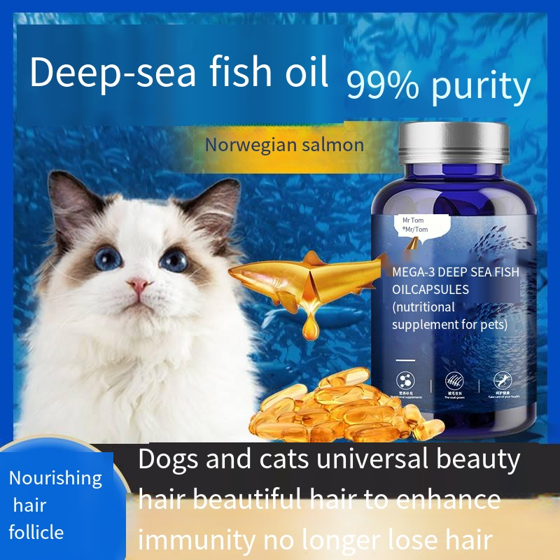 Pet Fish Oil Capsules Supplier - Deep Sea Anti-Hair Loss Beauty