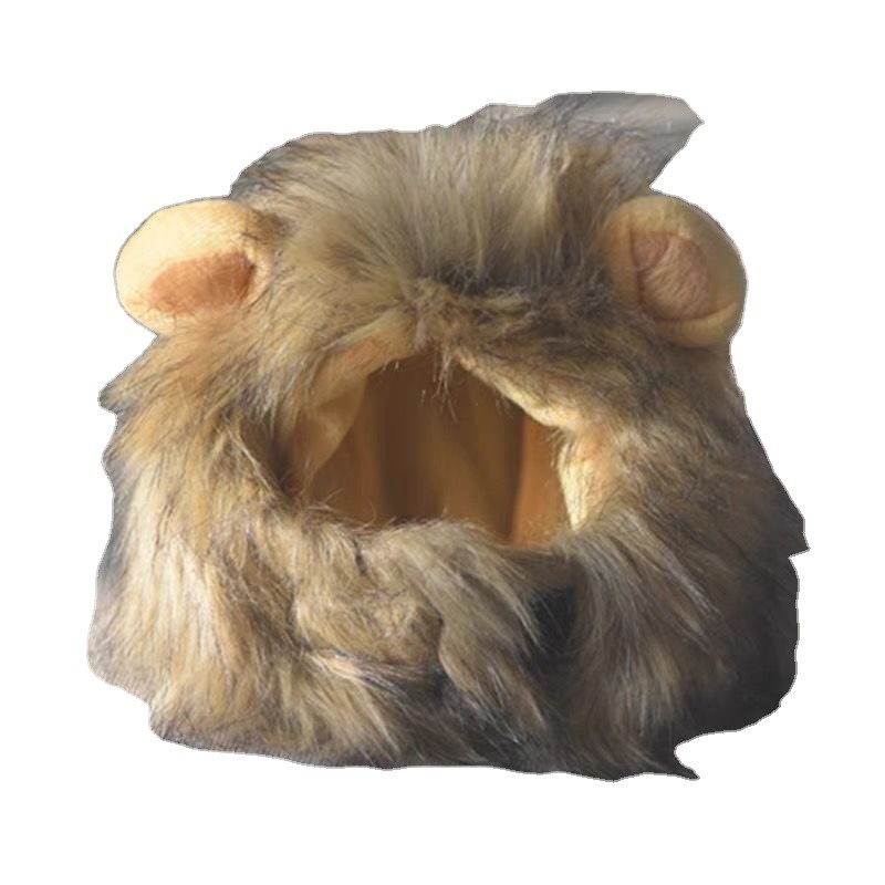 Pet Costume Supplier - Cute Lion Head Photography Props