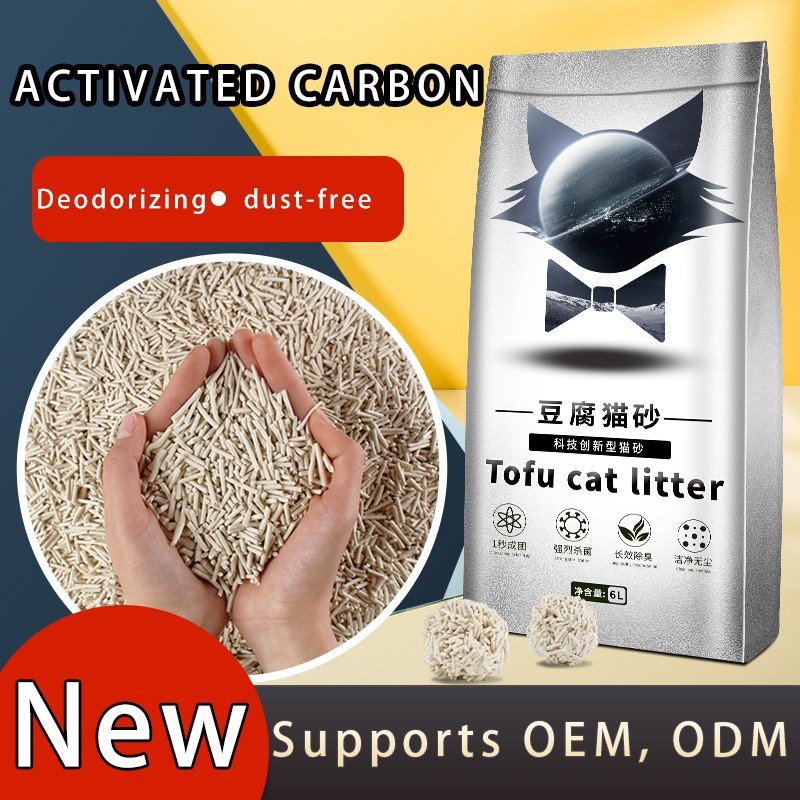 Tofu Cat Litter Factory - 6L Pack Water Soluble Loose Shipping