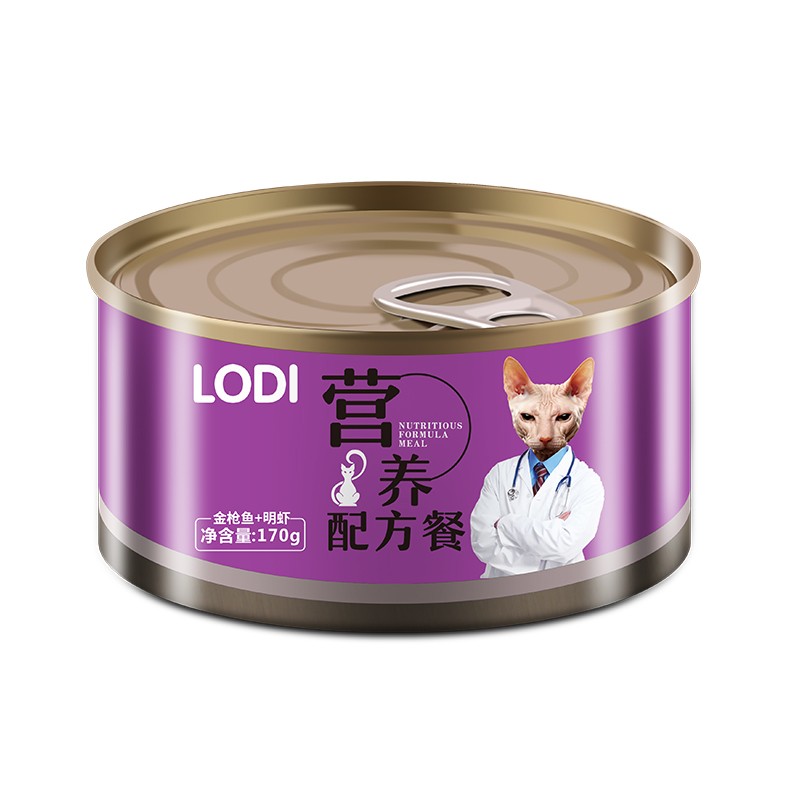 Pet Jelly Can Supplier - LODI 170g Tuna Crab Flavor OEM