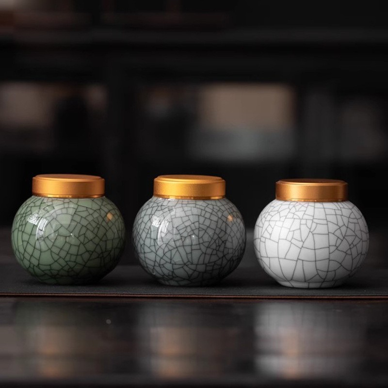 Celadon Pet Urn Supplier - Modern Luxury Small Ceramic Design