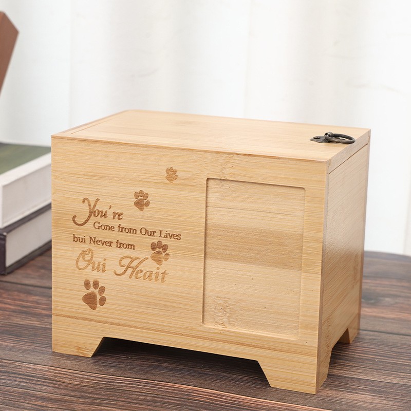 Pet Ashes Box Factory - Wooden Photo Commemorative Storage