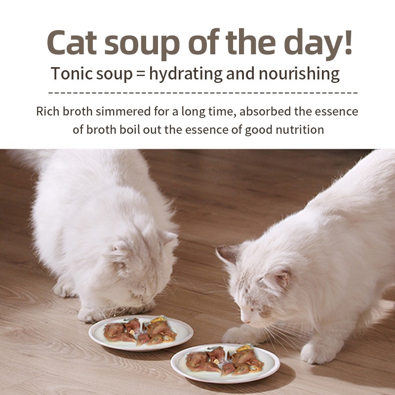 Canned Pet Food Factory - 375g Fresh Chicken Soup Nutrients