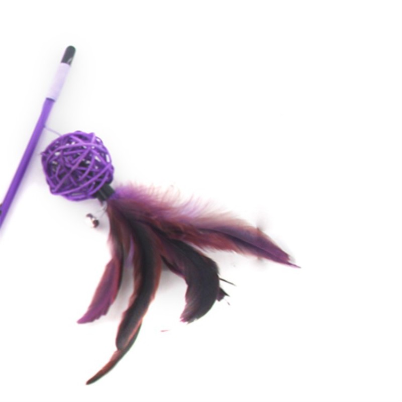 Cat Toys Manufacturer - Rattan Balls Feathers Interactive