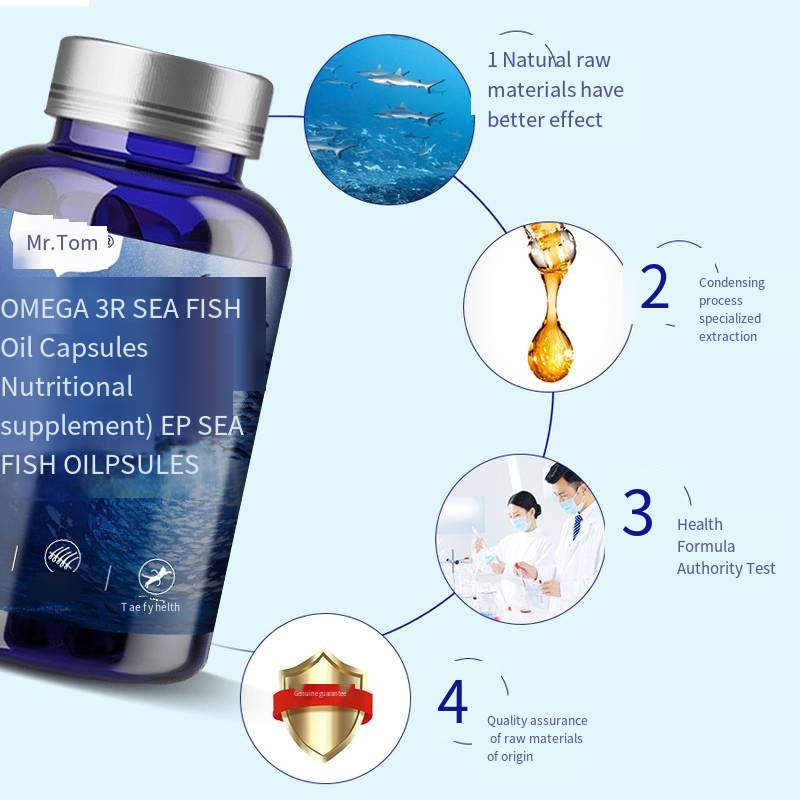 Pet Fish Oil Capsules Supplier - Deep Sea Anti-Hair Loss Beauty