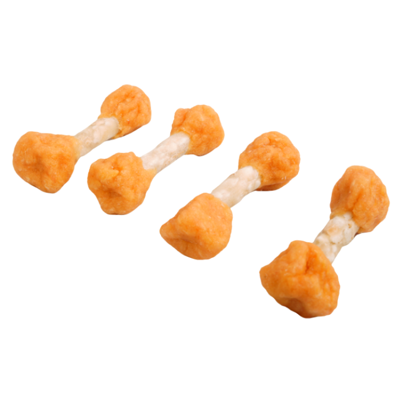 Air Dried Treats Manufacturer - Dog Cat Snacks Delicious Fresh Chicken Dumbbell