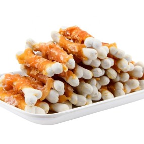 Dog Chew Supplier - Chicken Starch Bone Dry Snacks Training Treats Manufacturer