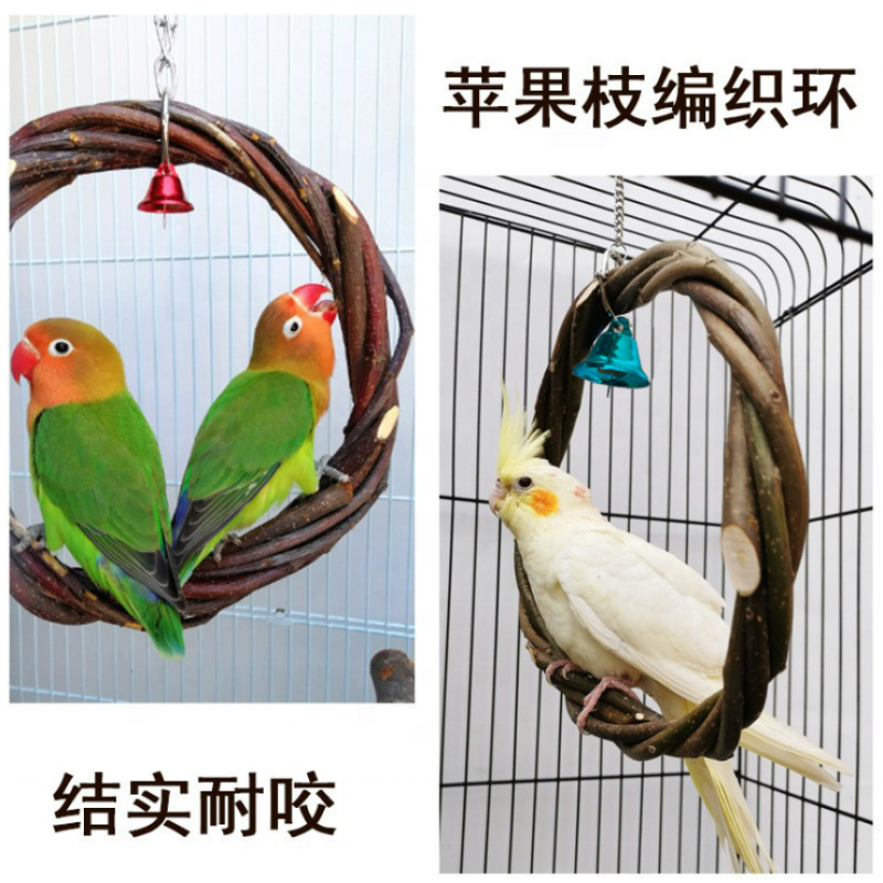 Parrot Toy Supplier - Wholesale Large Bird Chewing Natural Wooden Blocks Tearing Play Toys