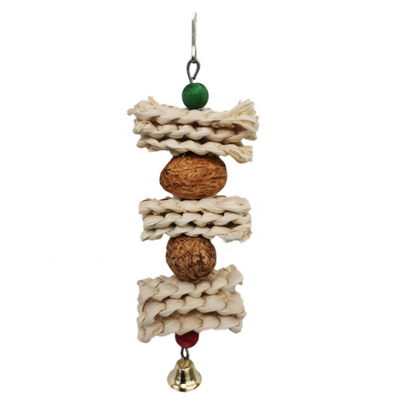 Parrot Toys Manufacturer - Swing Chewing Hanging Bell Cage Toys for Conures Finches Birds