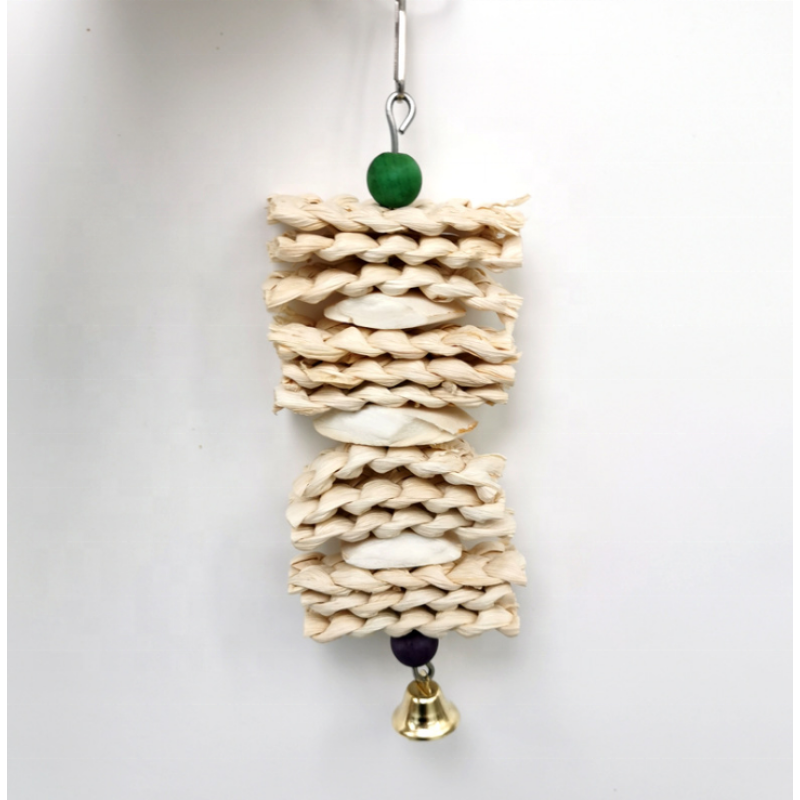 Parrot Toys Manufacturer - Swing Chewing Hanging Bell Cage Toys for Conures Finches Birds