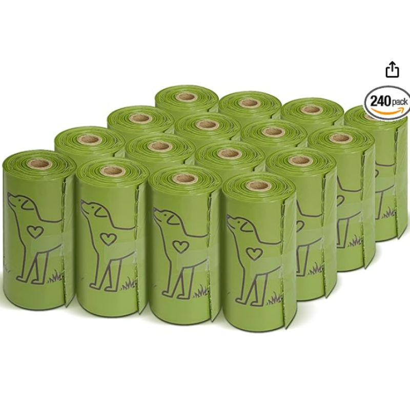Dog Waste Bags Supplier - 240 Count Leakproof Strong Sturdy Rolls for Dogs Cats