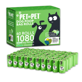 Poop Bags Manufacturer - Factory Price Green Plant Based PE Extra Thick Rolls Unscented