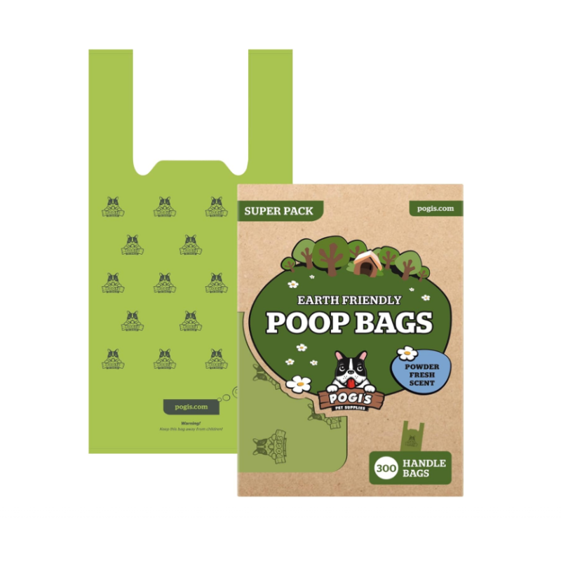 Dog Poop Bags Supplier - with Easy Tie Handles 300 Count Leak-Proof Ultra Thick Scented