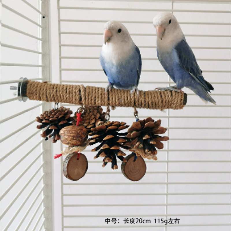 Bird Toys Factory - Factory Price Large Parrot Chewing Multicolored Wooden Blocks Play