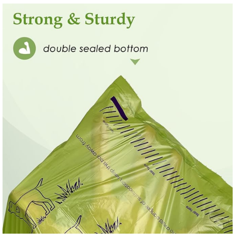 Dog Waste Bags Supplier - 240 Count Leakproof Strong Sturdy Rolls for Dogs Cats