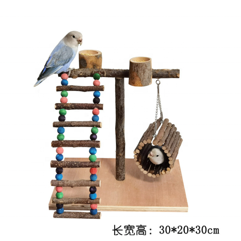 Bird Chewing Toy Manufacturer - Wholesale Large Parrot Natural Wooden Blocks Tearing Chew Amusement