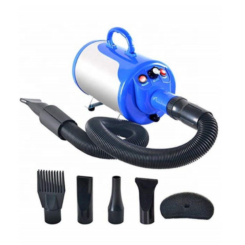Pet Hair Dryer Factory - Stepless Adjustable Speed Force Dryer Grooming Blower Heater