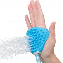 Pet Shower Sprayer Manufacturer - Bathing Tool Shower Scrubber In-One Garden Hose Compatible