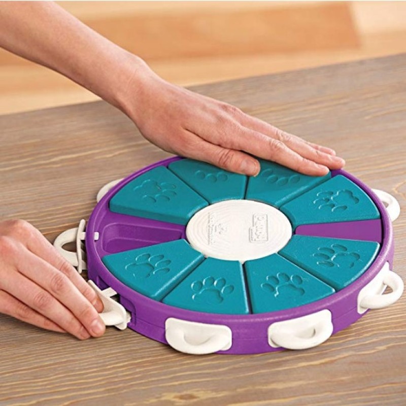 Dog Puzzle Toy Supplier - Twister Advanced Puzzle Toy Stimulating Treat Dispensing Game