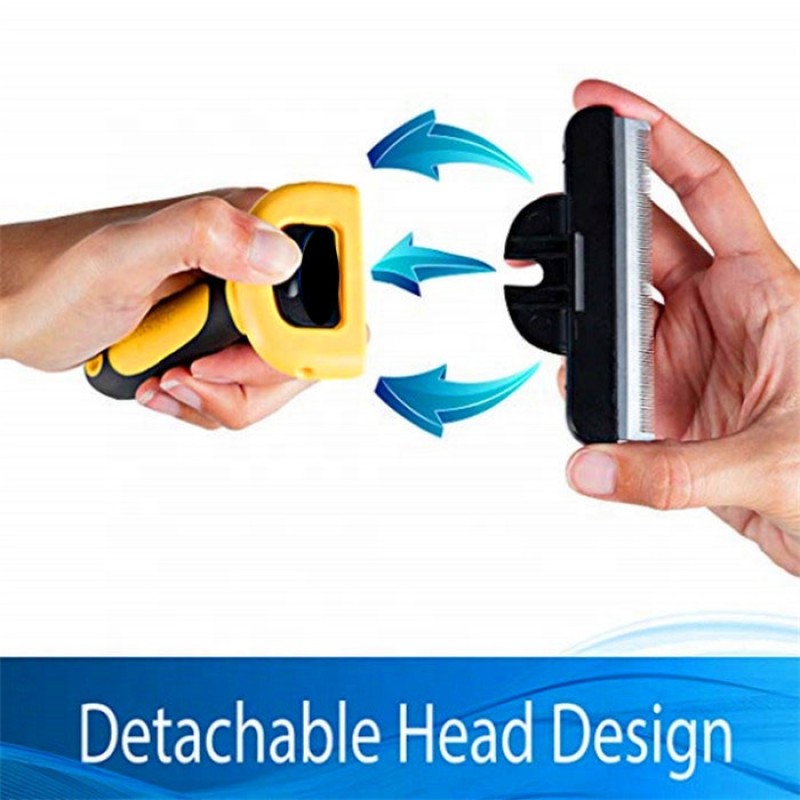 Deshedding Brush Factory - Dog Cat Hair Shedding Tool Stainless Steel Trimming Blade