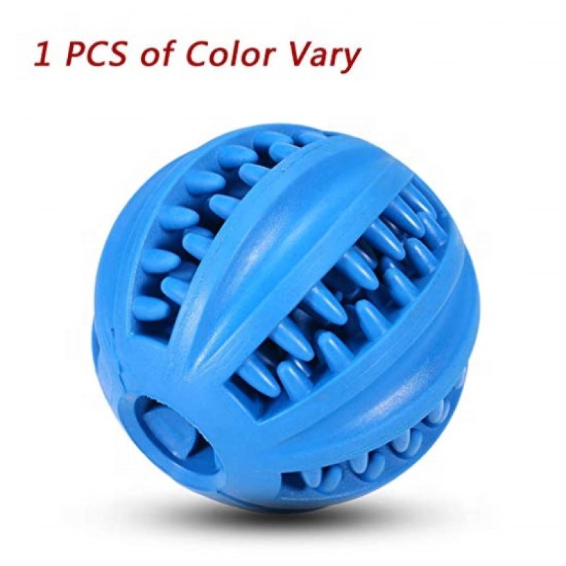 Dog IQ Toy Factory - Fun Interactive Food Dispensing IQ Treat Ball Non Toxic Natural