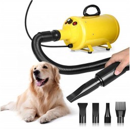 Dog Dryer Supplier - 3.8HP 2800W Professional Grooming Blower Speed Adjustable with Heater