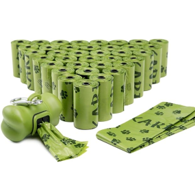 Biodegradable Poop Bags Supplier - 1000 Pcs Scented Duty Leak-Proof Includes Dispenser Clip