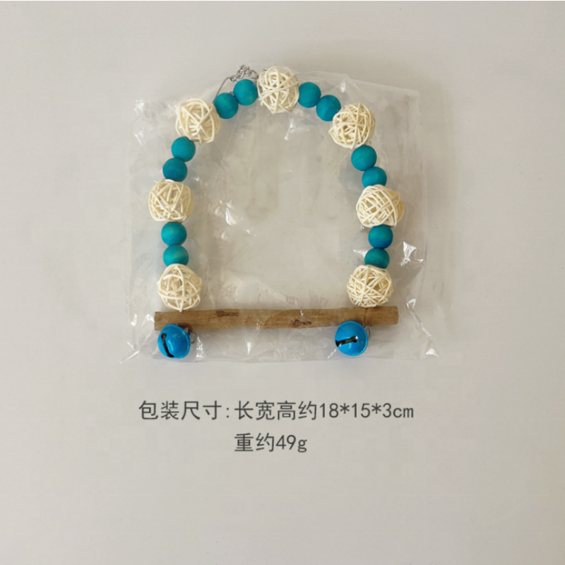 Bird Toys Factory - Wholesale Large Parrot Chewing Multicolored Natural Wooden Blocks Play