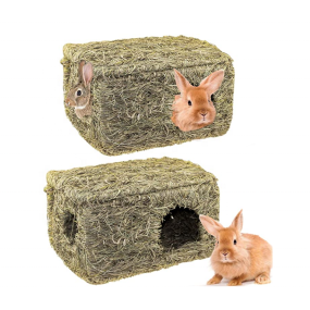 Rabbit Bed Manufacturer - Grass House Hand Woven Seagrass Mat Bed Natural Folding Hut