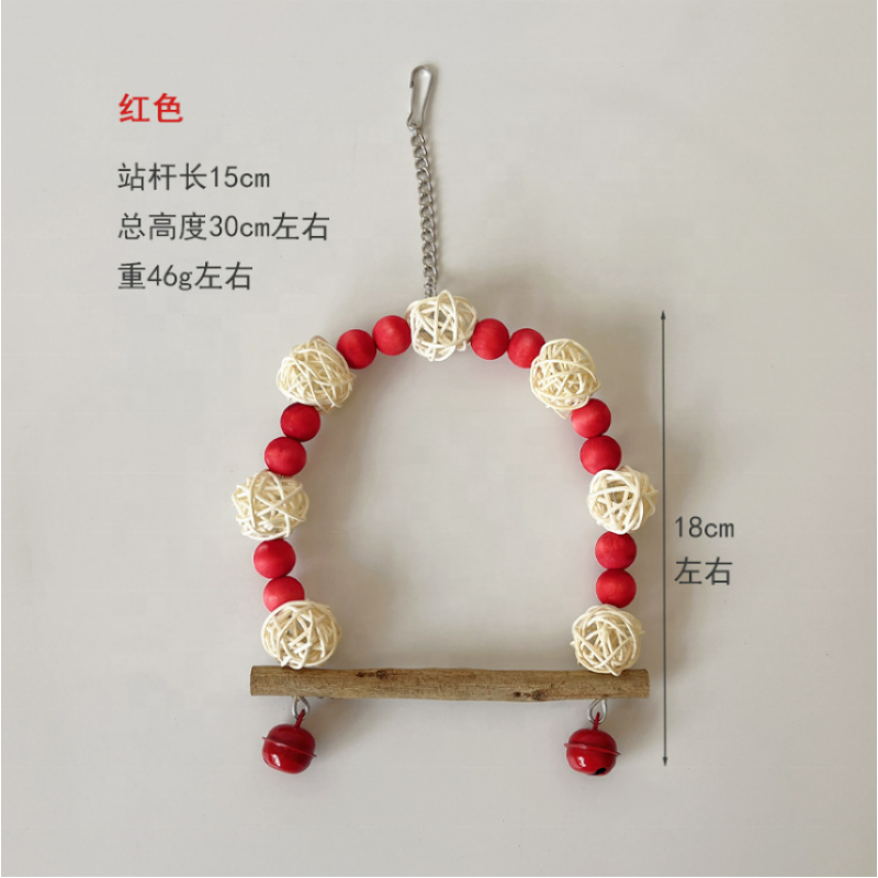 Bird Toys Factory - Wholesale Large Parrot Chewing Multicolored Natural Wooden Blocks Play