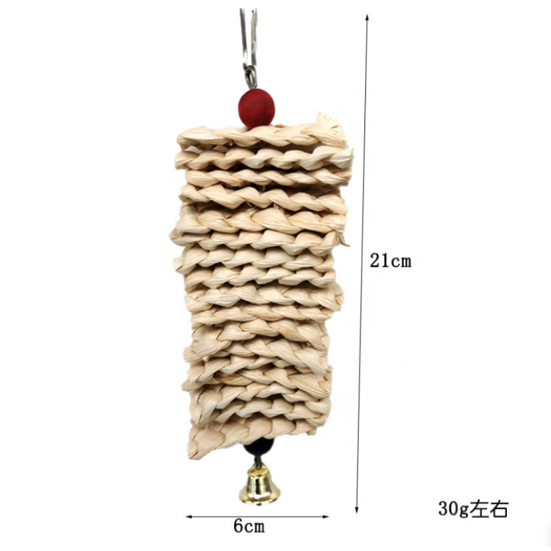 Parrot Toys Manufacturer - Swing Chewing Hanging Bell Cage Toys for Conures Finches Birds