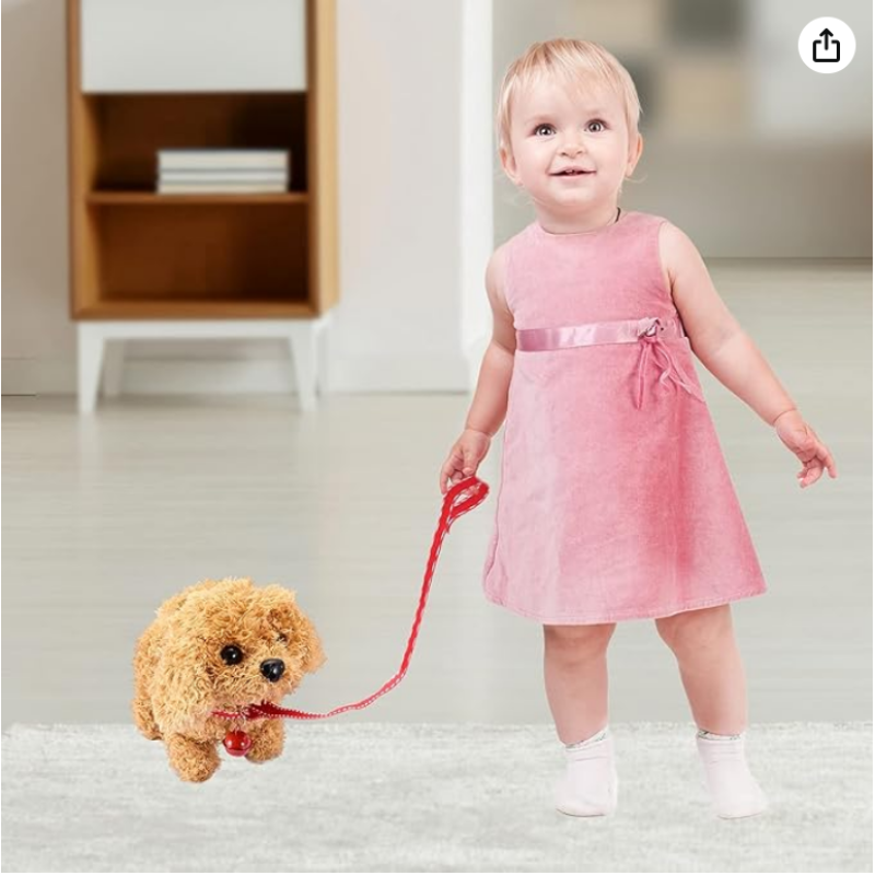 Interactive Pet Toy Manufacturer - Puppy Electronic Walking Barking Tail Wagging Stretching