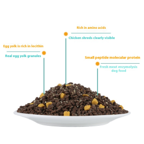 Dog Food Manufacturer - Three-Piece Teddy Golden Retriever Freeze-Dried Egg Yolk Dry Food