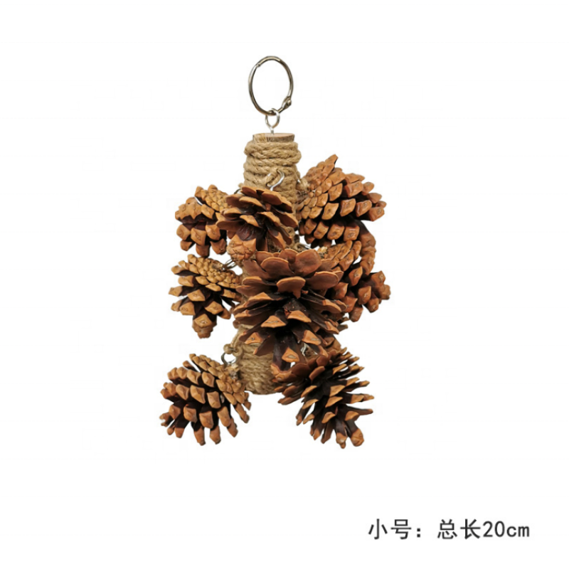 Parrot Toys Factory - Wholesale Swing Chewing Hanging Bell Cage Toys for Bird Fun Swing