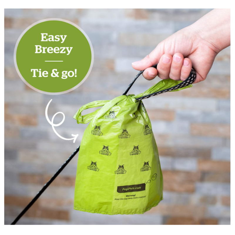 Dog Poop Bags Supplier - with Easy Tie Handles 300 Count Leak-Proof Ultra Thick Scented
