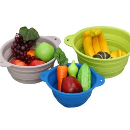 Folding Drain Basket Manufacturer - Multifunctional Silicone Clean