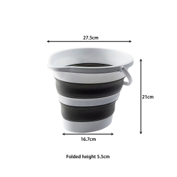 Collapsible Silicone Bucket Supplier - Outdoor Garden Camping Use