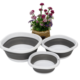 Camp Wash Basin Supplier - 5L Collapsible for Outdoor Activities