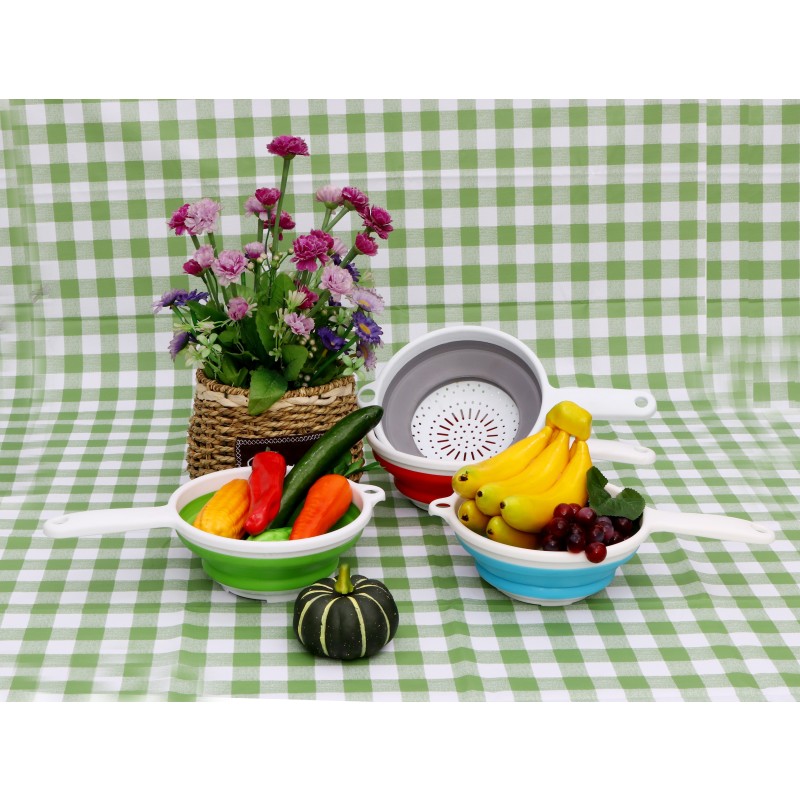 Collapsible Colander Supplier - Telescopic Folding Sink Drain