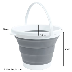 Collapsible Buckets Manufacturer - Convenient Storage Portability