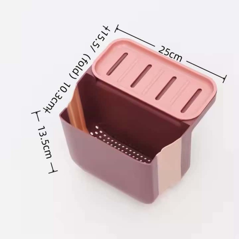 Vegetable Washing Basket Factory - Long Handle Round Folding