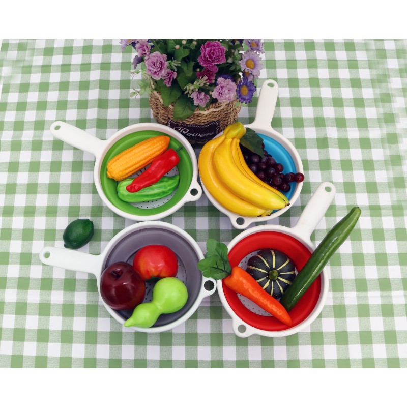 Collapsible Colander Supplier - Telescopic Folding Sink Drain