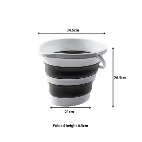 Folding Water Pot Factory - Space-Saving Round Bucket Design