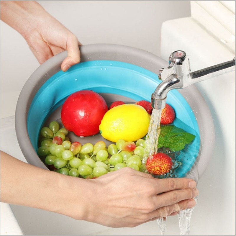 Collapsible Water Basin Factory - 9L Travel Camping Fishing Use