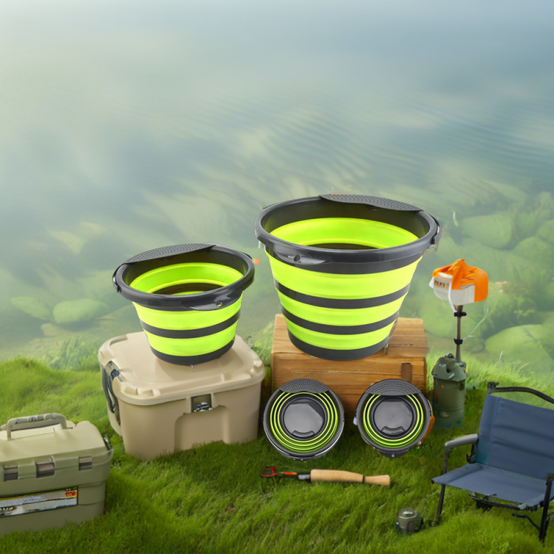 Fishing Bucket Manufacturer - Wholesale 10L Round Collapsible